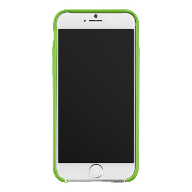 【iPhone6s/6 ケース】Tough Frame (Clear/Lime)サブ画像