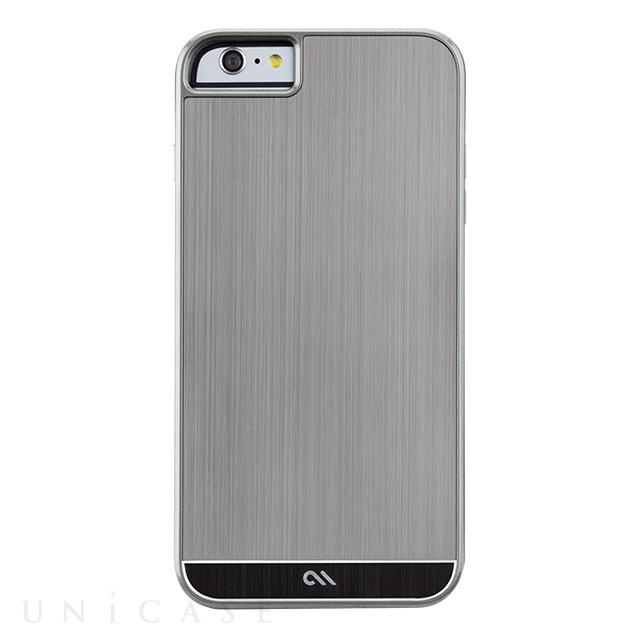 【iPhone6s Plus/6 Plus ケース】Brushed Aluminum Gunmetal/Black