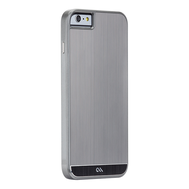 【iPhone6s Plus/6 Plus ケース】Brushed Aluminum Gunmetal/Blackサブ画像