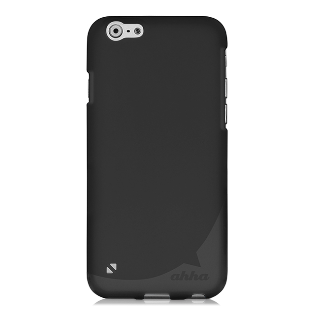 【iPhone6s/6 ケース】Gummi Shell MOYA Solid Blackサブ画像