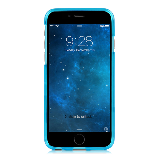 【iPhone6s Plus/6 Plus ケース】Gummi Shell MOYA Clear Bluegoods_nameサブ画像