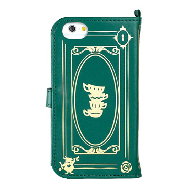【iPhone6s/6 ケース】ディズニーキャラクター/Old Book Case(アリス・イン・ワンダーランド/モスグリーン)goods_nameサブ画像