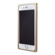 【iPhone6s/6 ケース】Straight Metal Bumper (Gold)