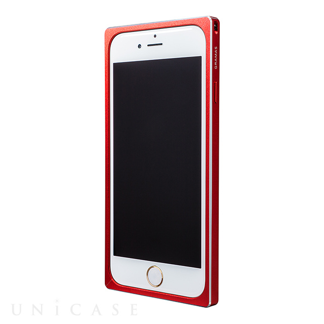 【iPhone6s/6 ケース】Straight Metal Bumper (Red)