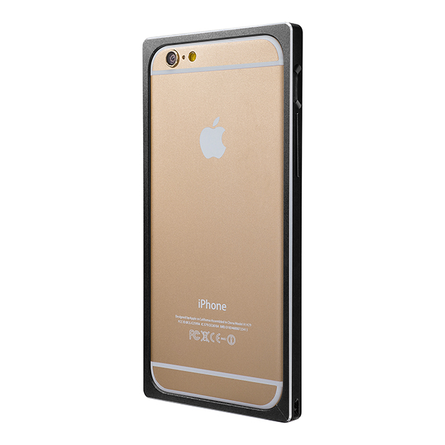 【iPhone6s/6 ケース】Straight Metal Bumper (Black)goods_nameサブ画像