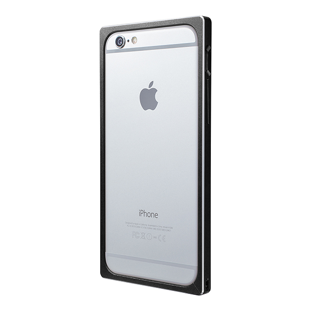 【iPhone6s/6 ケース】Straight Metal Bumper (Black)goods_nameサブ画像