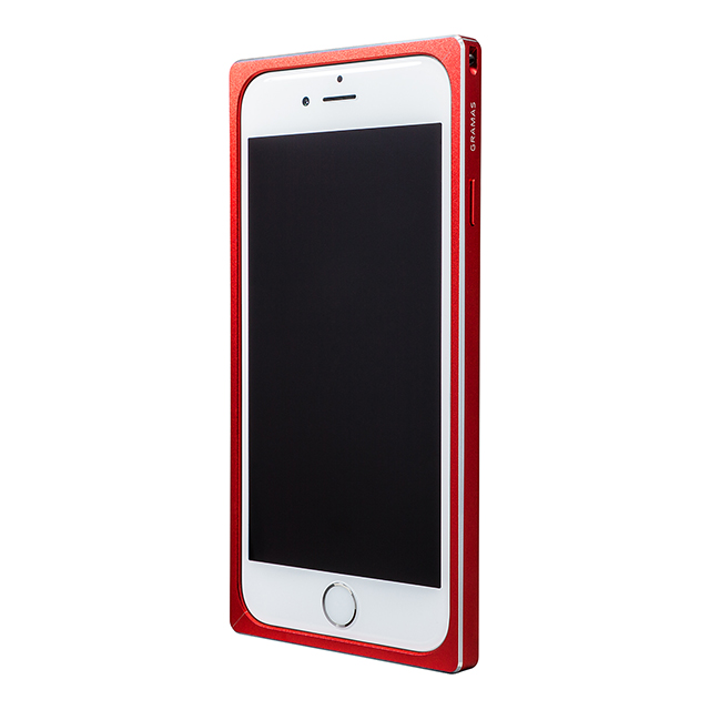 【iPhone6s/6 ケース】Straight Metal Bumper (Red)サブ画像