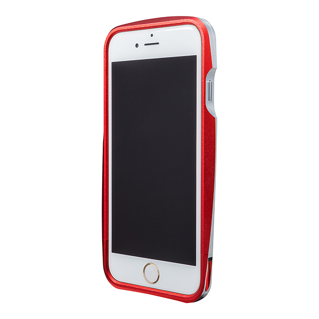 【iPhone6 ケース】Round Metal Bumper (Red)サブ画像