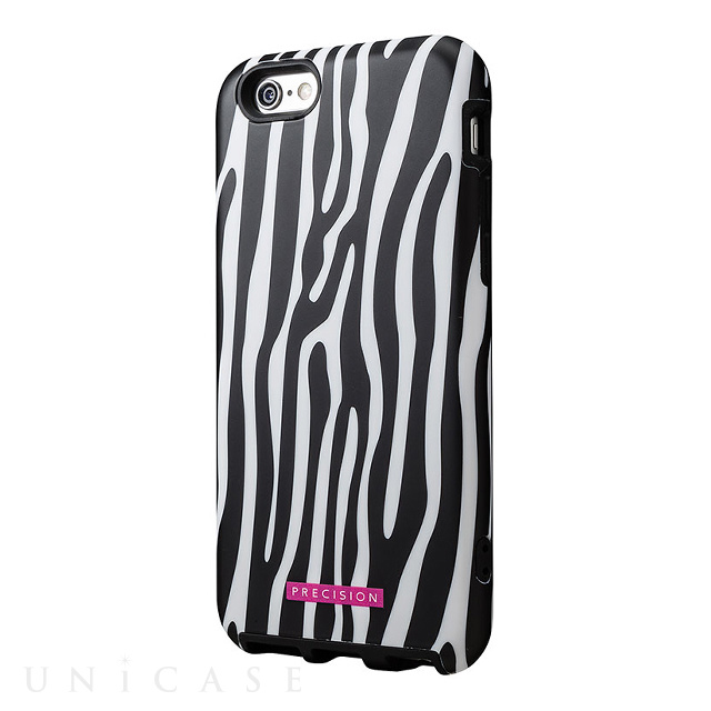 【iPhone6s/6 ケース】Flat Hybrid Case (Zebra)