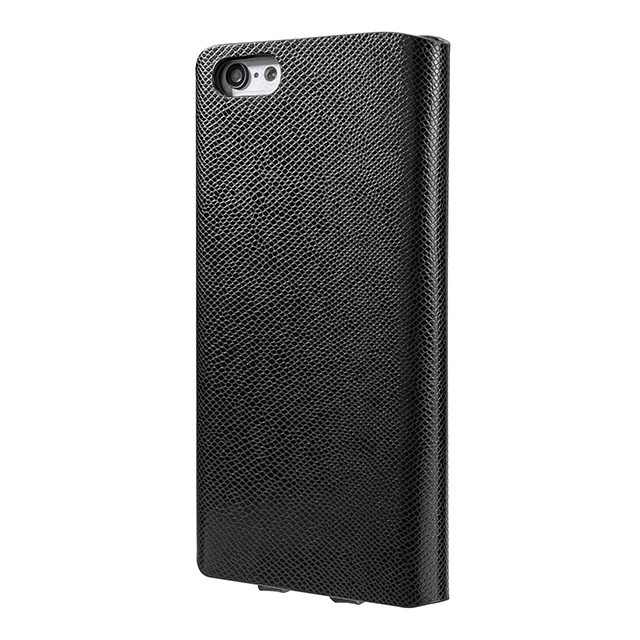 【iPhone6s/6 ケース】Super Thin One Sheet PU Leather Case (Black)サブ画像
