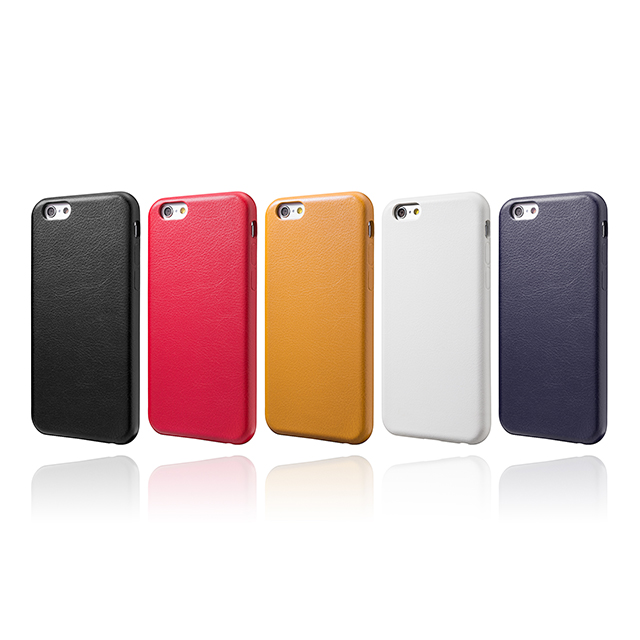 【iPhone6s/6 ケース】Super Thin PU Leather Case (Black)サブ画像