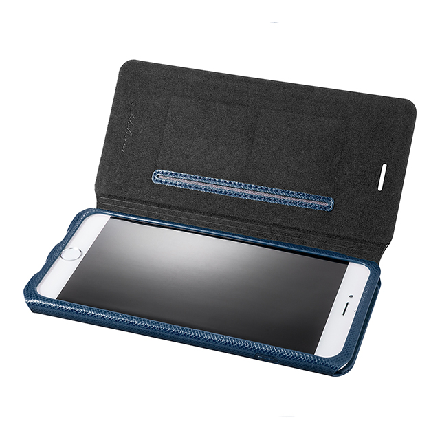 【iPhone6s Plus/6 Plus ケース】Super Thin One Sheet PU Leather Case (Navy)サブ画像