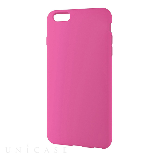 【iPhone6s Plus/6 Plus ケース】シリコンケース/ピンク