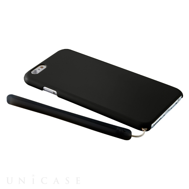 【iPhone6s/6 ケース】0.7mm極薄ケース  (ブラック)