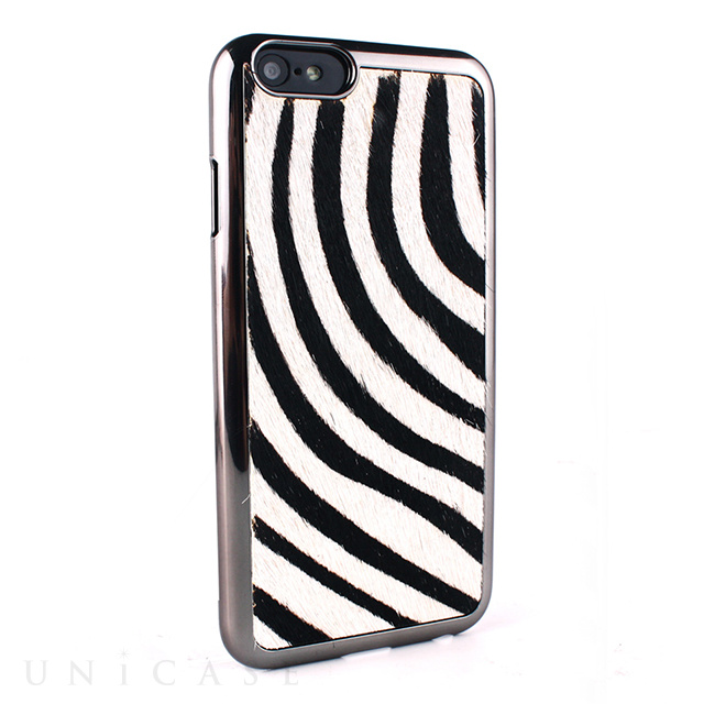 【iPhone6s/6 ケース】Zebra Calf Hair Bar