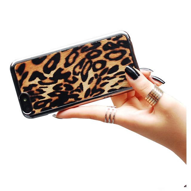 【iPhone6s/6 ケース】Leopard Calf Hair Barサブ画像