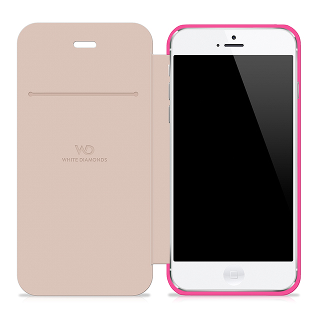 【iPhone6s/6 ケース】Crystal Booklet Pinkサブ画像