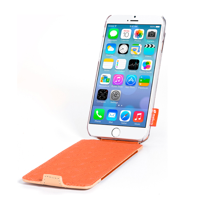 【iPhone6s/6 ケース】Cru Series Premium Leather Case (Jacka Orange)goods_nameサブ画像