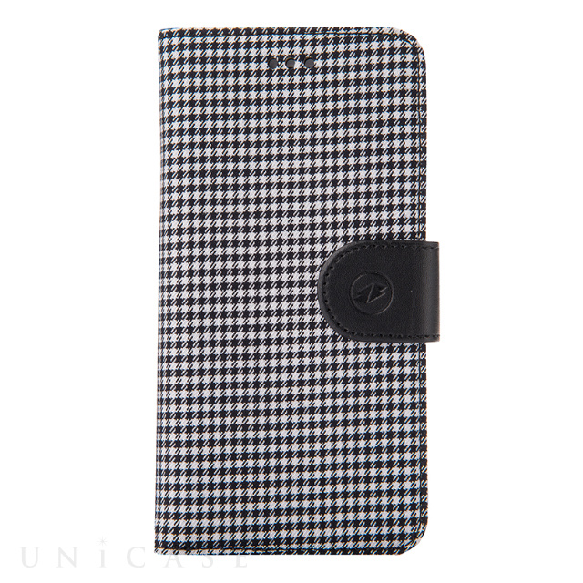 【iPhone6s/6 ケース】PU Case Western Series Diary (Black Checked)