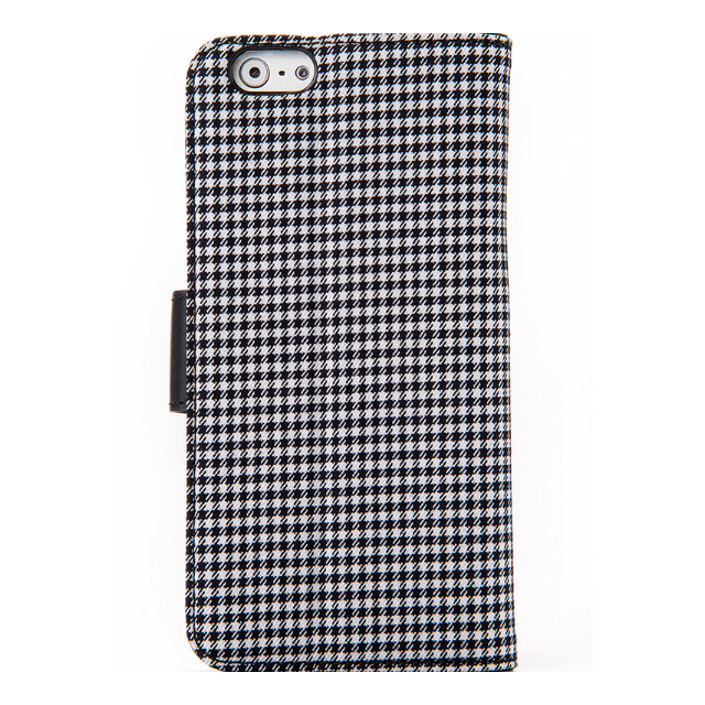 【iPhone6s/6 ケース】PU Case Western Series Diary (Black Checked)サブ画像