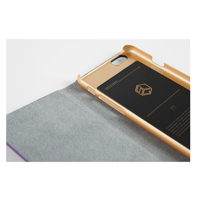 【iPhone6s/6 ケース】iPhone6 D0 Combi Calf Skin Artificial Leather Diary (イエロー)サブ画像