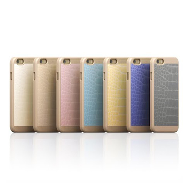 【iPhone6 ケース】D2 Italian Greta Leather Bar (スカイブルー)サブ画像