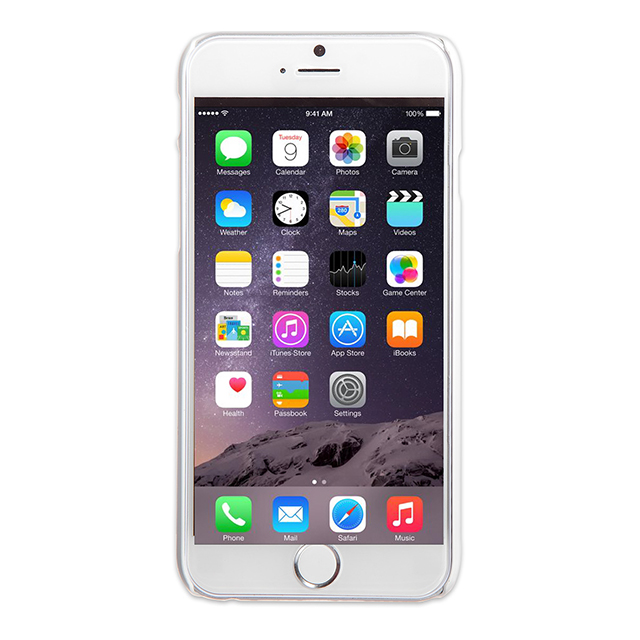 【iPhone6s/6 ケース】天然木ケース Little peach ホワイトフレームサブ画像