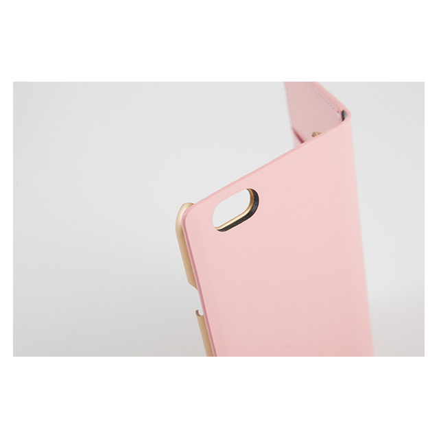 【iPhone6s/6 ケース】D5 Calf Skin Leather Diary (イエロー)サブ画像