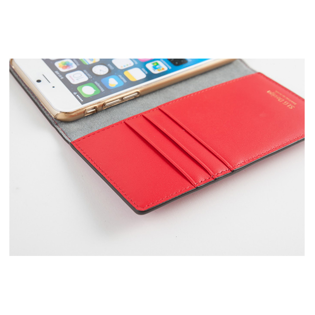 【iPhone6s/6 ケース】D5 Edition Calf Skin Leather Diary (オレンジ)サブ画像