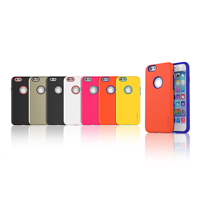 【iPhone6s/6 ケース】Amy Art Colors Bar (オレンジ+ブルー)goods_nameサブ画像
