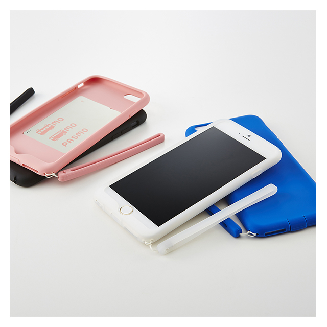 【iPhone6s Plus/6 Plus ケース】カードポケットシリコンケース (ピンク)サブ画像