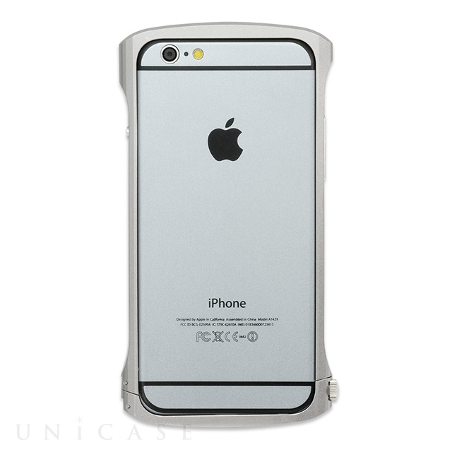 【iPhone6s/6 ケース】CLEAVE Chrono Aluminum Bumper (Silver)