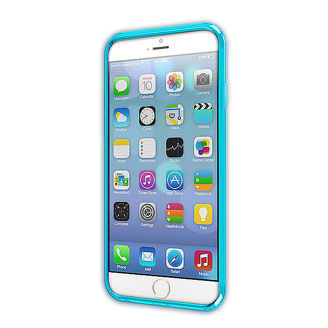【iPhone6s/6 ケース】ODOYO SOFT EDGE/LAGOON BLUEサブ画像