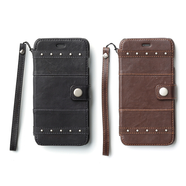 【iPhone6s Plus/6 Plus ケース】Bohemian M Diary (ダークグレー)サブ画像