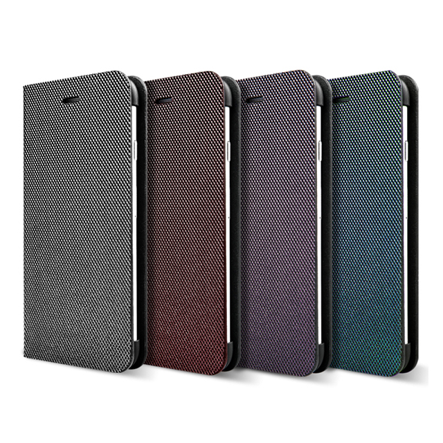 【iPhone6s Plus/6 Plus ケース】Metal Square Cover Diary (シルバー)サブ画像