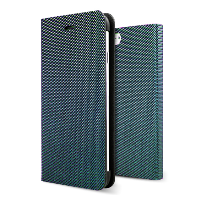 【iPhone6s Plus/6 Plus ケース】Metal Square Cover Diary (グリーン)サブ画像