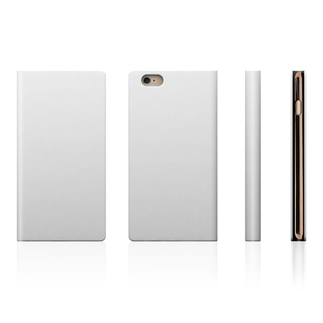【iPhone6s Plus/6 Plus ケース】D5 Calf Skin Leather Diary (ホワイト)サブ画像