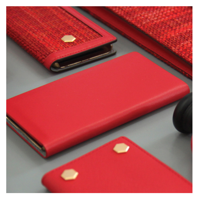 【iPhone6s Plus/6 Plus ケース】D5 Calf Skin Leather Diary (ピンク)goods_nameサブ画像
