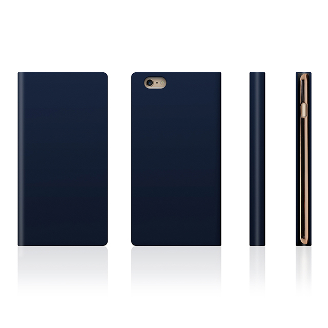 【iPhone6s Plus/6 Plus ケース】D5 Calf Skin Leather Diary (ネイビー)サブ画像