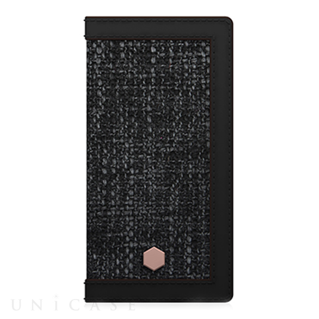 【iPhone6s Plus/6 Plus ケース】D5 Edition Calf Skin Leather Diary (ブラック)