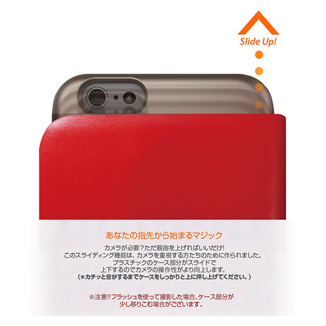 【iPhone6s Plus/6 Plus ケース】Thumb-up Diary Original (レッド)サブ画像