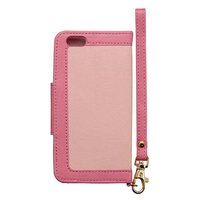 【iPhone6s/6 ケース】Girls i バイカラーダイヤリーカバー ライトピンク×ピンクgoods_nameサブ画像