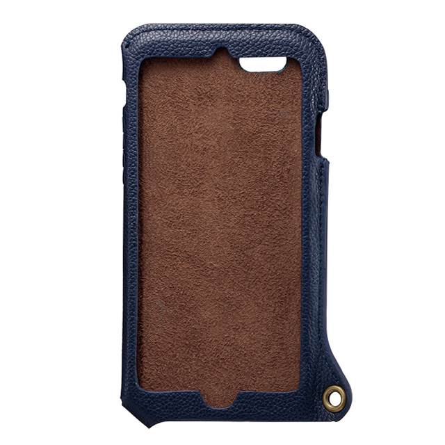 【iPhone6s/6 ケース】BZGLAM Wearable Leather Cover ネイビーサブ画像