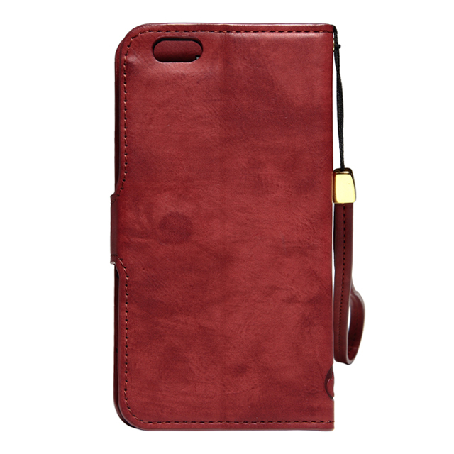 【iPhone6s/6 ケース】SMART COVER NOTEBOOK (Wine Red)サブ画像