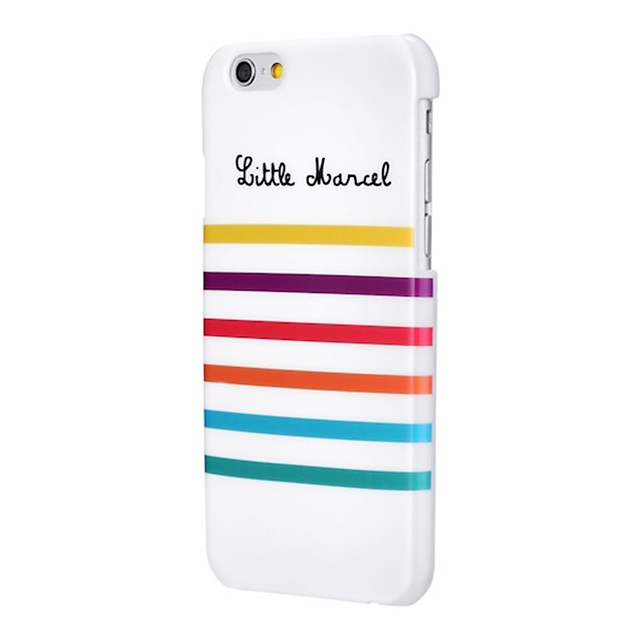 【iPhone6s/6 ケース】Little Marcel Case Glam Stripes Multi Whiteサブ画像