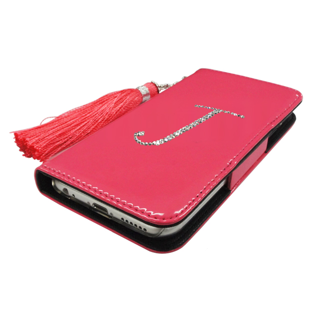 【iPhone6s/6 ケース】イニシャルウォレットケース ”J” ピンク for iPhone6s/6goods_nameサブ画像