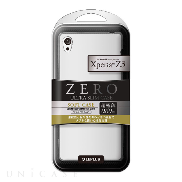 Xperia Z3 ケース 超極薄0 6mm Tpuケース クリア Leplus Iphoneケースは Unicase