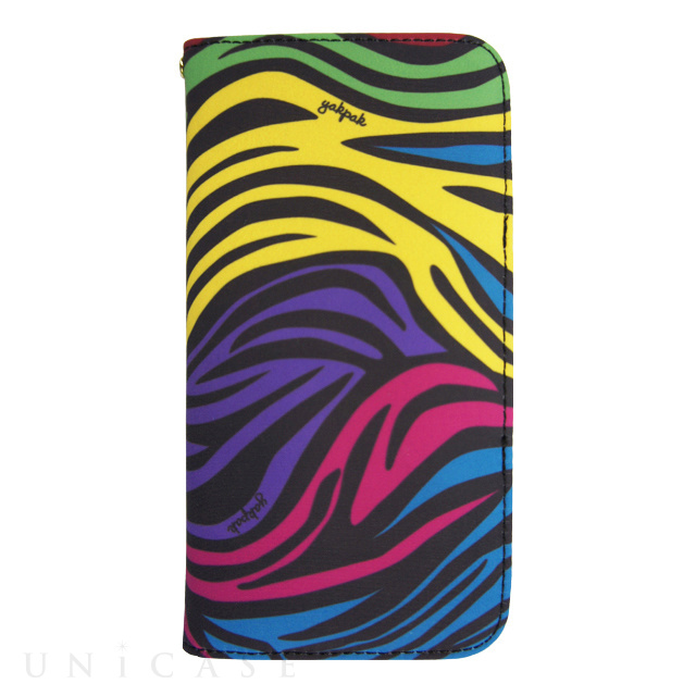 【限定】【iPhone6s/6 ケース】YAKPAK ウォレットケース for iPhone6s/6 Multi Black Zebra