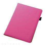 【iPad Air2 ケース】フラップタイプ・レザージャケット(合皮タイプ)/ピンク