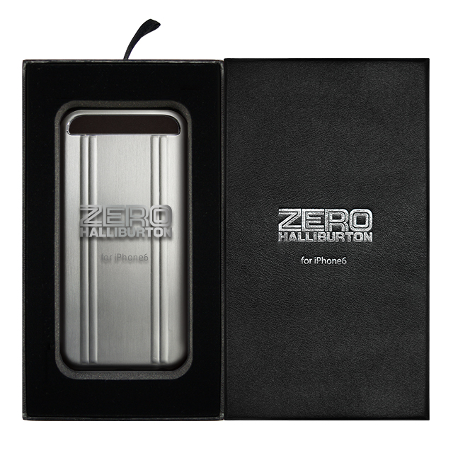 【iPhone6s/6 ケース】ZERO HALLIBURTON for iPhone6s/6 (Silver)